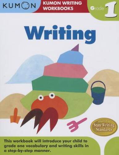 Grade 1 Writing (Kumon Writing Workbooks) – Paperback – VERY GOOD
