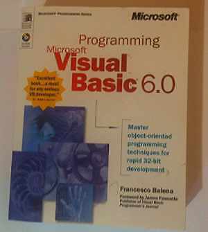 Programming Microsoft® Visual Basic® – Paperback, by Balena Francesco – Good