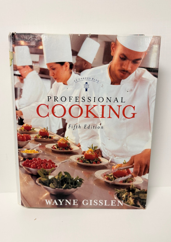 Le Cordon Bleu Professional Cooking 5th Edition Text Book (See Description)