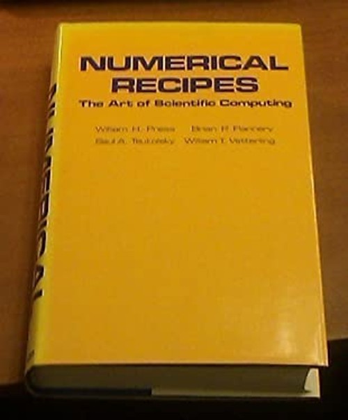Numerical Recipes: The Art of Scientific Computing Hardcover