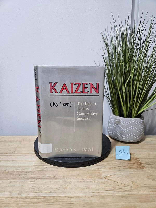 Kaizen : The Key to Japan’s Competitive Success by Masaaki Imai 1986 First Edit