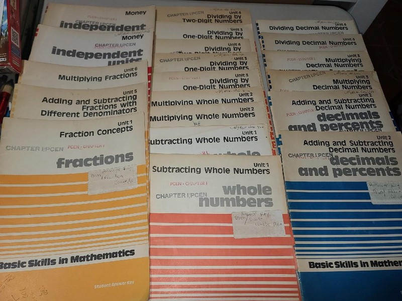 Basic Skills in Mathematics - Student & Answer Key Books - Allyn and Bacon