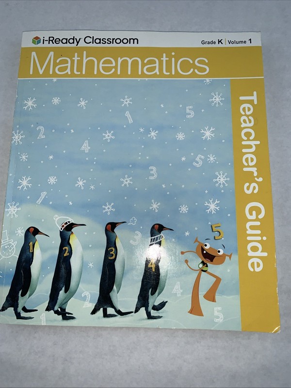 i-Ready Classroom Mathematics Grade K Volume 1