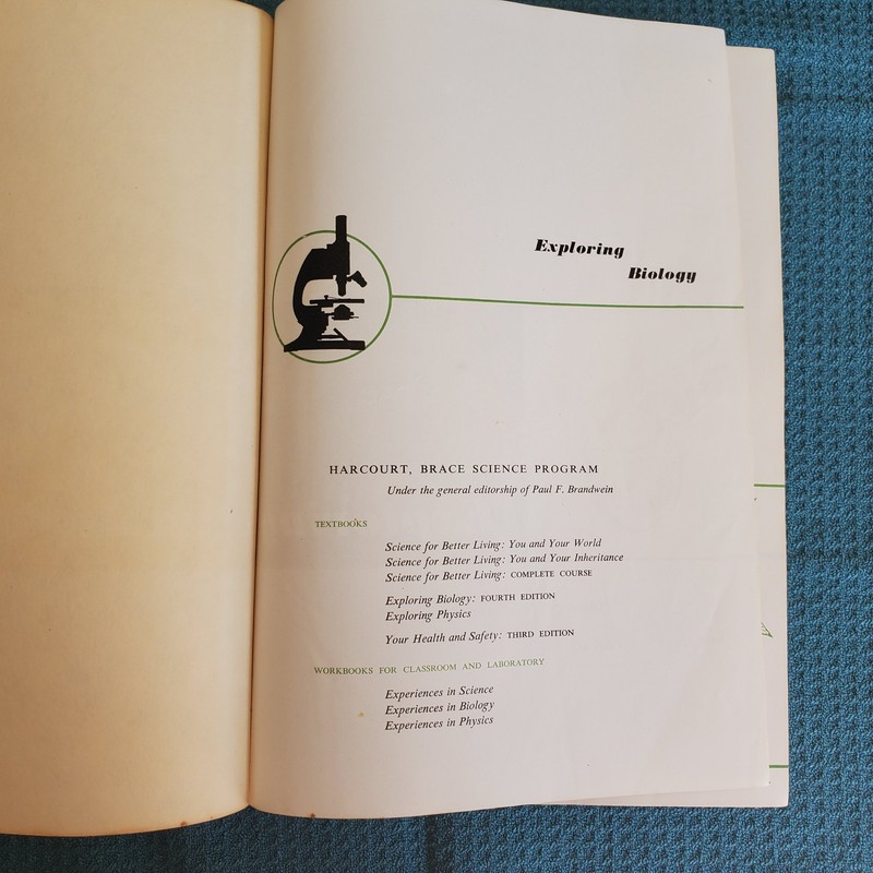 Exploring biology 4th Edition, Ella Thea Smith High School Edition 1954 gallery