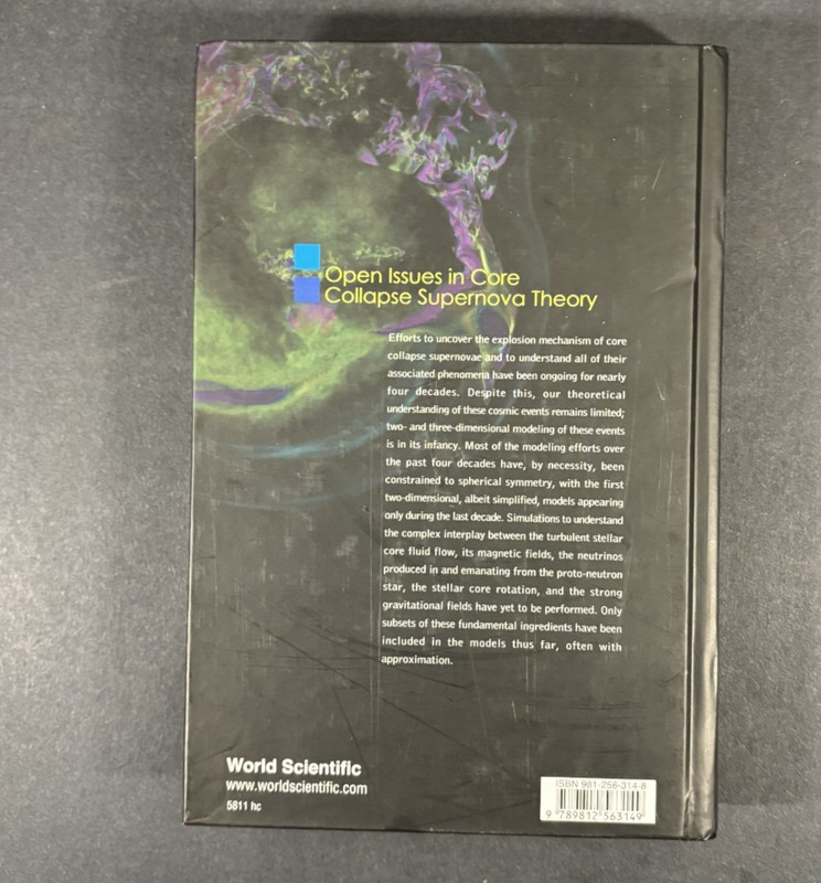 Open Issues in Core Collapse Supernova Theory, Hardcover by Mezzacappa, Antho... gallery