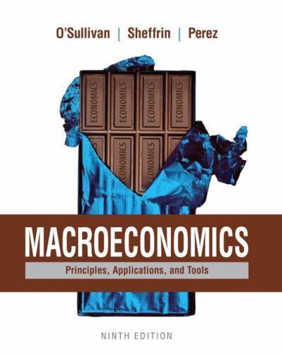 Macroeconomics: Principles, Applications, a- 9780134089027, OSullivan, paperback