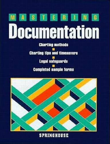 Mastering Documentation – Hardcover By Springhouse Publishing – GOOD