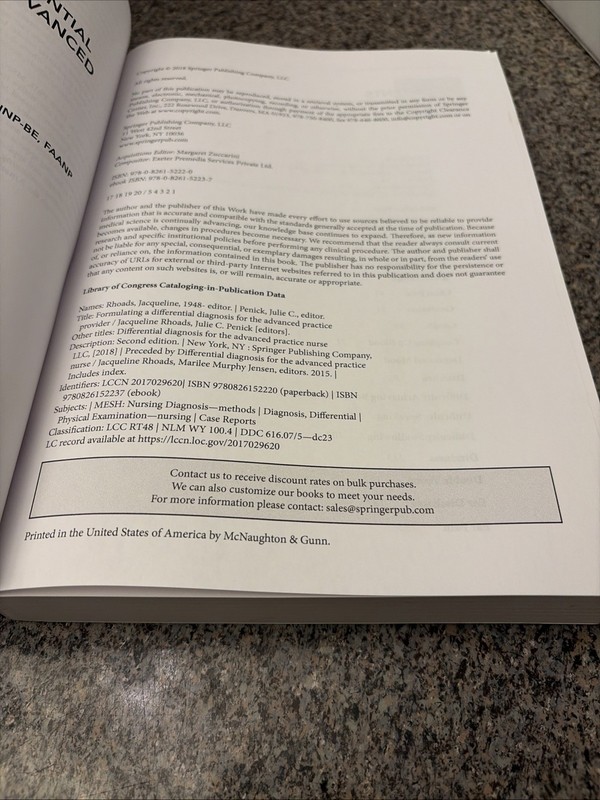 Formulating a Differential Diagnosis for the Advanced Practice Provider, 2nd Ed. gallery