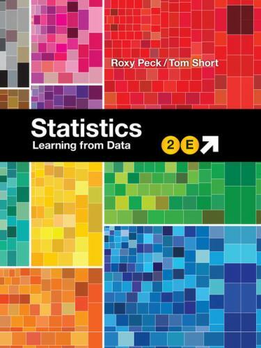 Statistics : Learning from Data by Roxy Peck and Tom Short (2018, Hardcover)