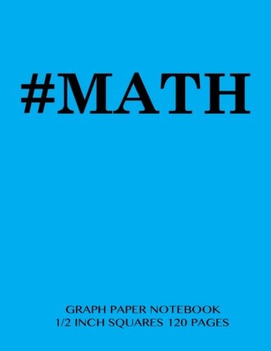 #MATH Graph Paper Notebook 1/2 inch…, Journals, Spicy
