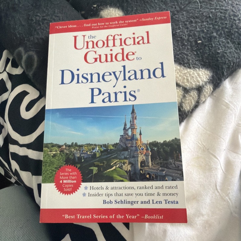 Unofficial Guide to Disneyland Paris Paperback Bob Sehlinger – Great read Walt