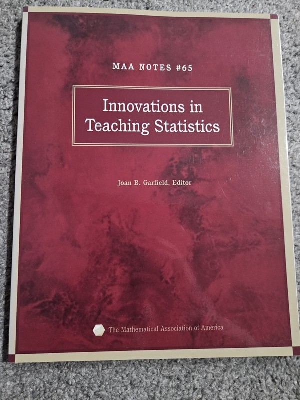 Maa Notes Ser.: Innovations in Teaching Statistics by Joan B. Garfield (Trade…