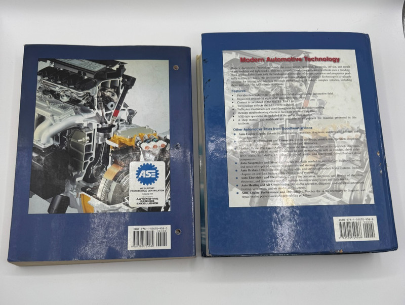 Modern Automotive Technology 7th edition with WORKBOOK by James E. Duffy HC gallery