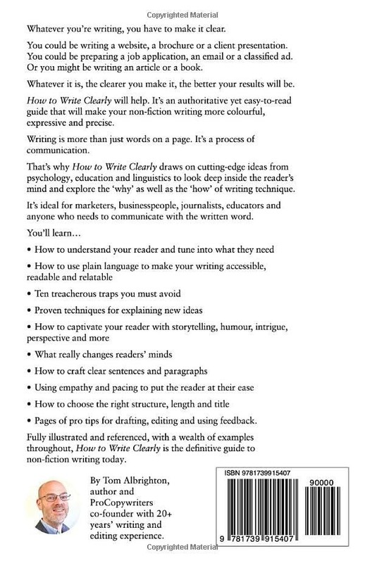 How to Write Clearly: Write with Purpose & Reach Your Reader Paperback Guide gallery