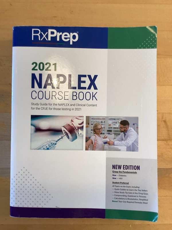 Rx Prep 2021 Naplex Course Book for Pharmacy Board Exam