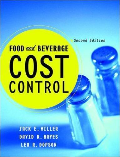Food and Beverage Cost Control