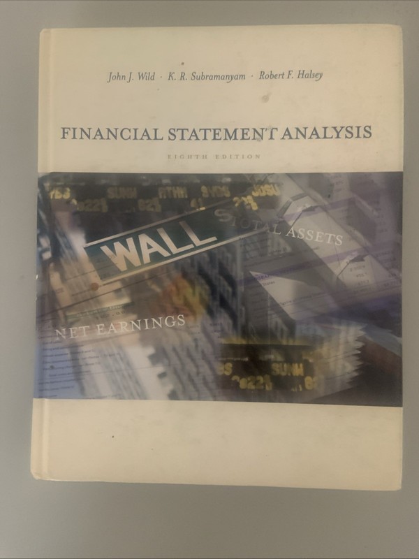Financial Statement Analysis with SandP Insert Card by Robert F. Halsey, K….