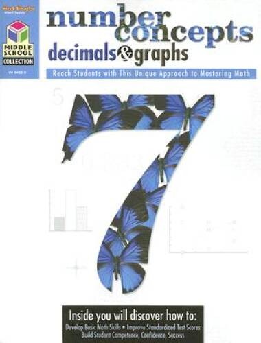 Middle School Collection: Math: Reproducible Number Concepts, Decimals, – GOOD