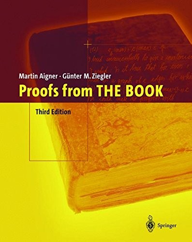 PROOFS FROM THE BOOK By Martin Aigner & Gunter M. Ziegler – Hardcover