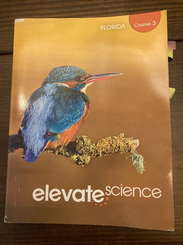 Elevate SCIENCE Florida Course 3 Textbook workbook Savvas Learning Homeschool