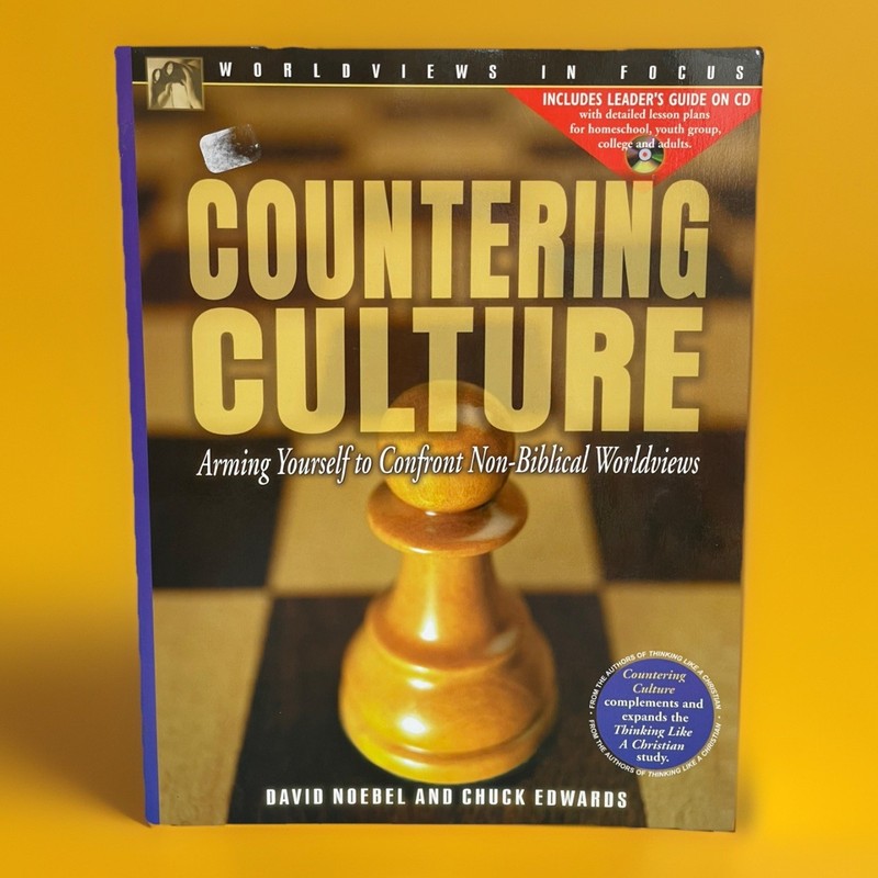 COUNTERING CULTURE : Christian Study Guide By David Noebel **Excellent**