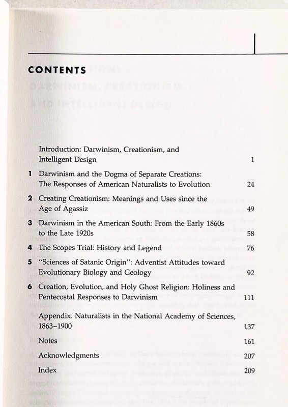 1998 Numbers DARWINISM COMES TO AMERICA Science & Religion in US History TPB gallery