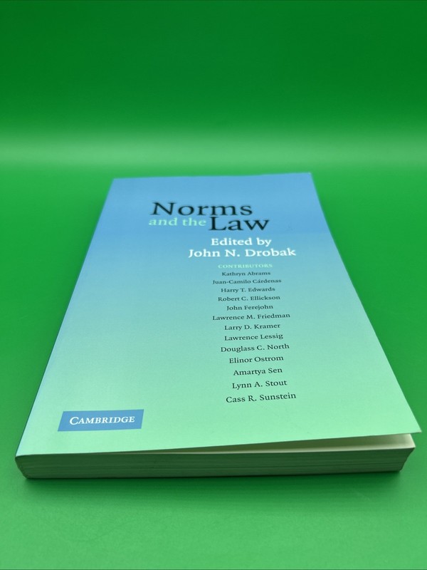 Norms And the Law John Drobak social aspects economic political science legal