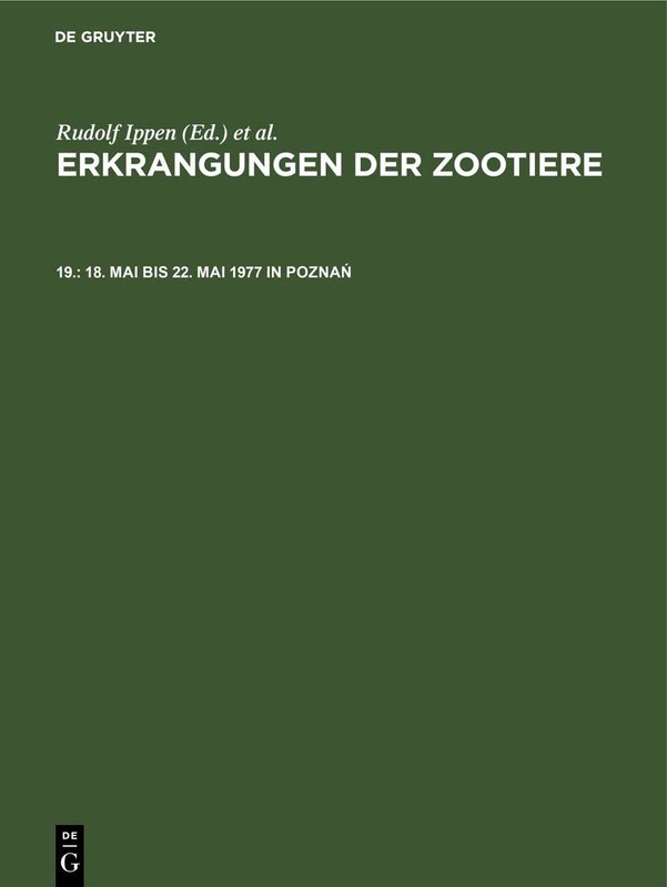18. Mai Bis 22. Mai 1977 in Poznań (Hardback)