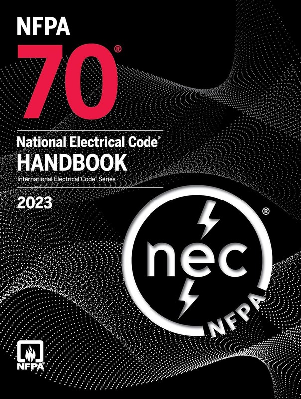 NFPA 70, National Electrical Code Handbook, 2023 Edition, with Tabs Hardcover