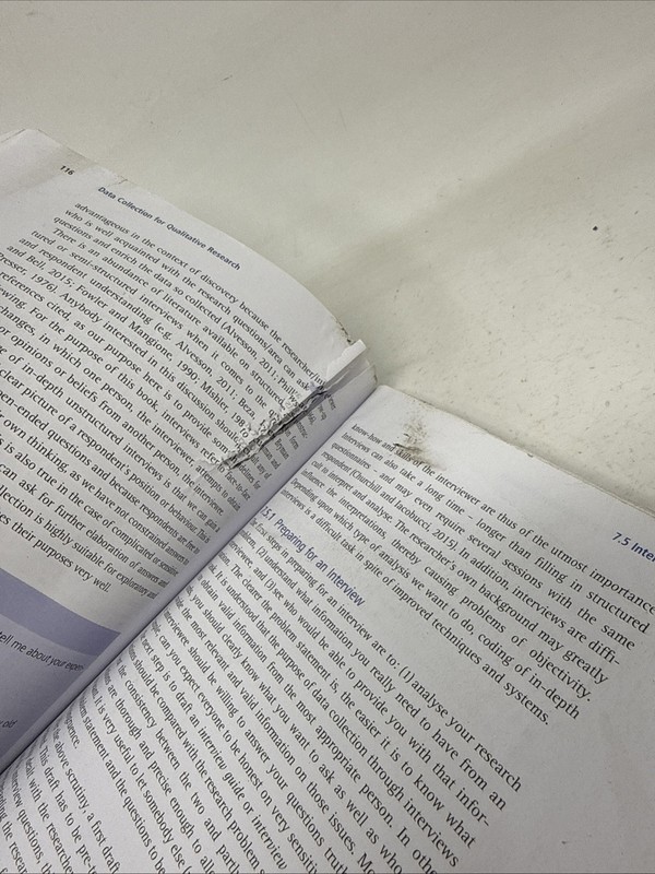 Research Methods in Business Studies. 5th Ed. (Damage To 5 Pages. Readable) gallery