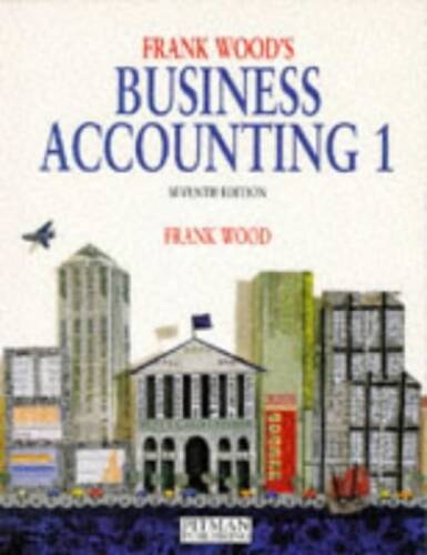 Business Accounting, Vol 1 – Paperback By Wood, Frank – GOOD