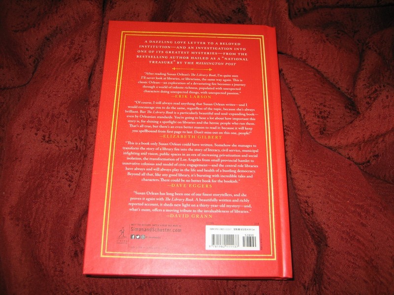 THE LIBRARY BOOK SUSAN ORLEAN SIGNED gallery