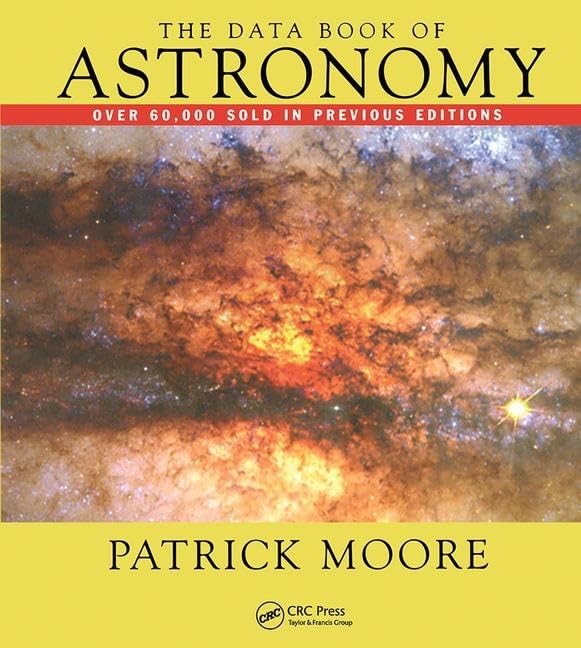 The Data Book of Astronomy by Moore, Patrick Hardback Book The Fast Free