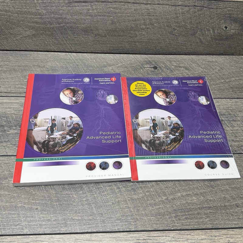 Pediatric Advanced Life Support Provider Manual & Course Guide PALS 2006 NEW