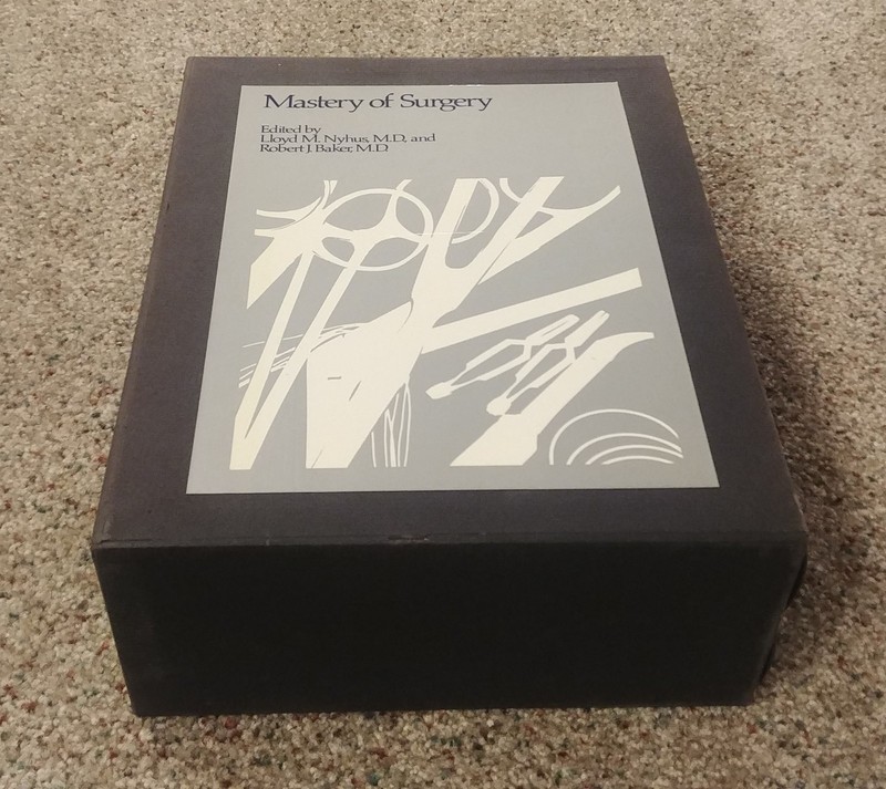 Mastery of Surgery Volume 1 & 2 Box Set *HARDCOVER 1ST EDITION* Medical Surgery gallery
