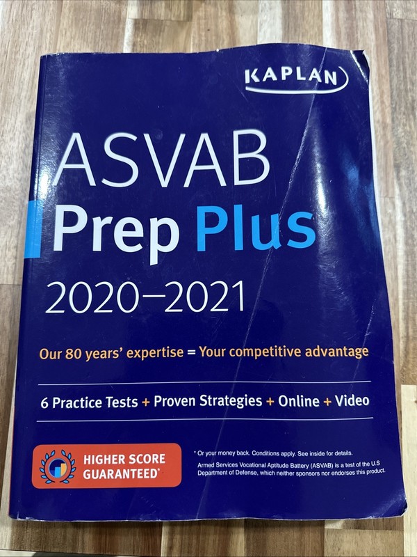 Kaplan Test Prep Ser.: ASVAB Prep Plus 2020-2021 : 6 Practice Tests + Proven St