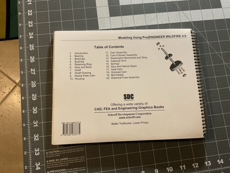 Modeling Using Pro/Engineer 4.0, SDC Publications, New Sealed, C4 gallery