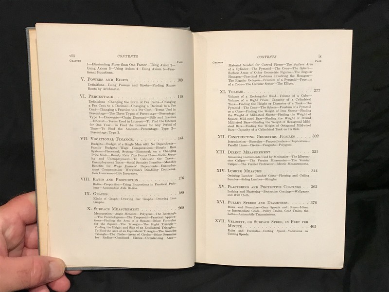 General Trade Mathematics EP Van Leuven First Edition 1942 Author's Working Copy gallery
