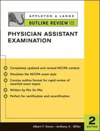 Appleton & Lange Outline Review for the Physician Assistant Examination,…
