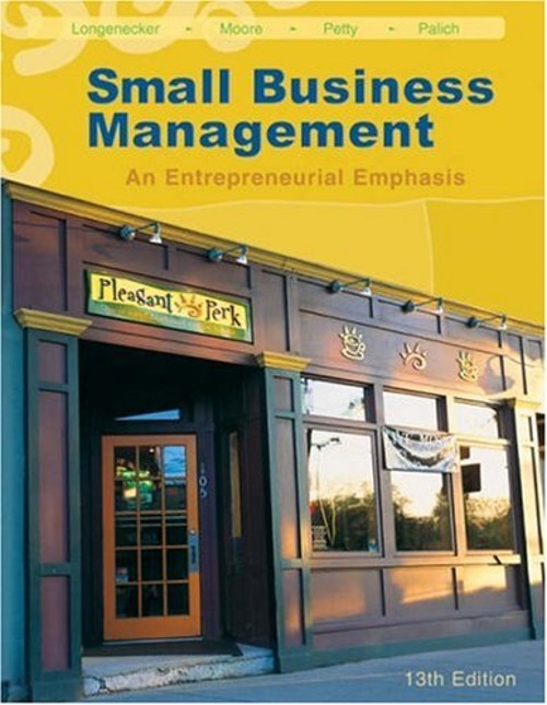 Small Business Management : An Entrepreneurial Emphasis Hardcover