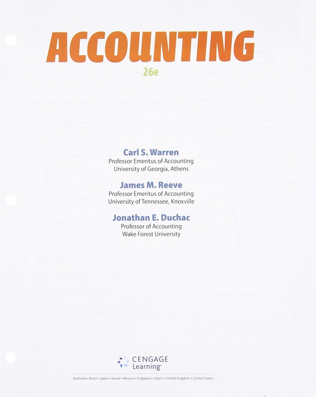 Accounting, Loose-leaf Version