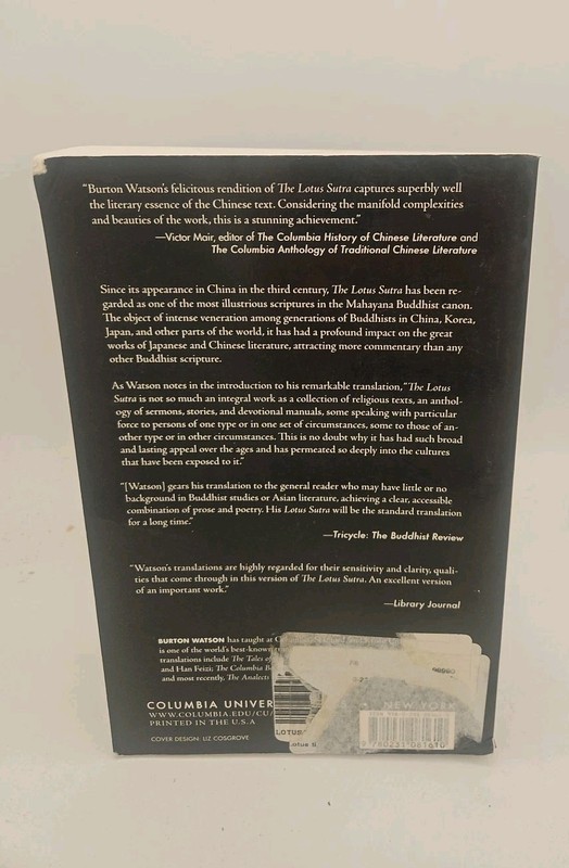 The Lotus Sutra Trade Paperback VG Condition R1 gallery