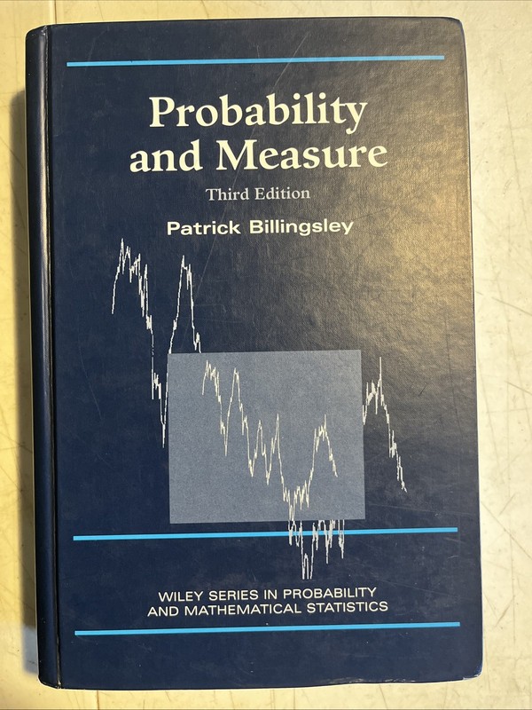 Probability and Measure by Patrick Billingsley: Used