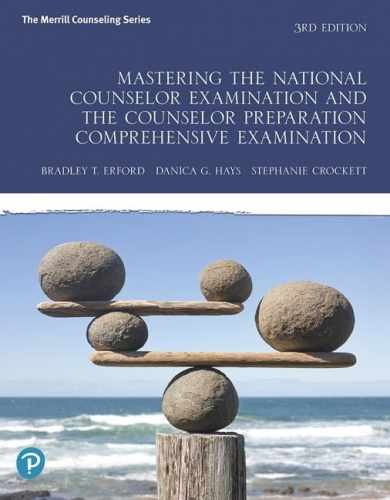 Mastering the National Counselor – Paperback, by Erford Bradley; Hays – Good o