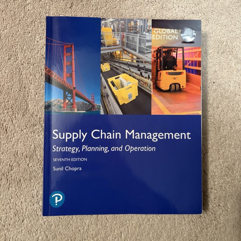 Supply Chain Management: Strategy, Planning, and Operation 7E By Sunil Chopra