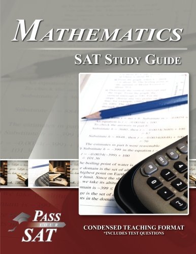 SAT Mathematics Study Guide – Pass Your Math SAT 9781614334804 Free Shipping-,