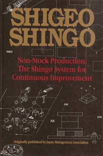 Non-Stock Production: The Shingo System of Continuous Impro