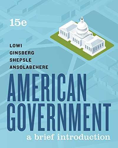 American Government: A Brief – Paperback, by Lowi Theodore J.; – Very Good x