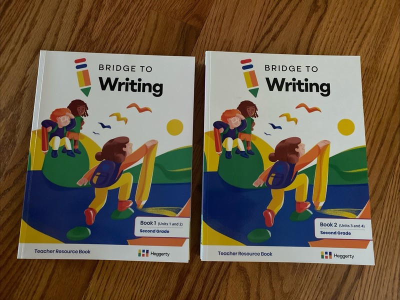 Heggerty Bridge to Writing Write Grade 2 Books 1&2 Units 1-4