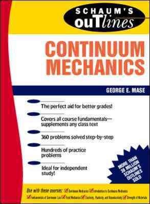 Continuum Mechanics, Paperback by Mase, George E., Brand New, Free shipping i…